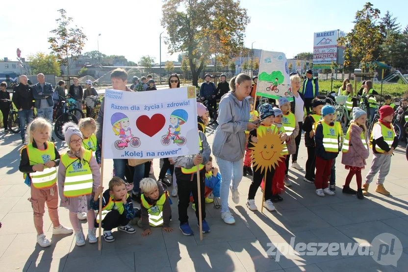 Otwarcie Traktu Światowego Dnia Roweru w Pleszewie