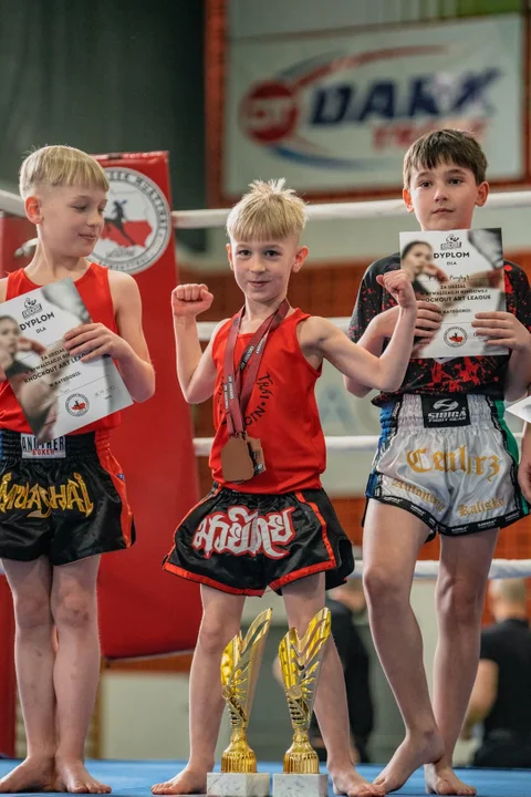 Zawodnicy Muay Thai Jarocin pokazali się na Muay Thai Knockout w Buku