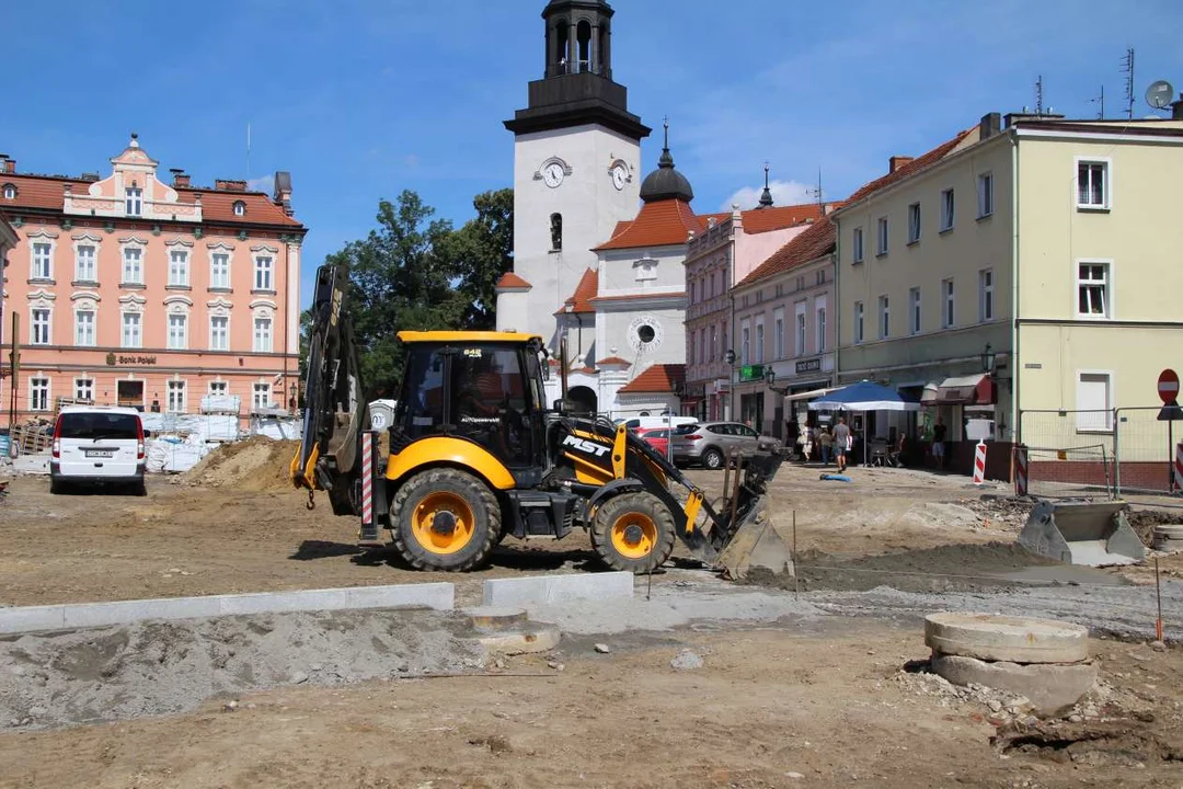 Przebudowa rynku w Jarocinie