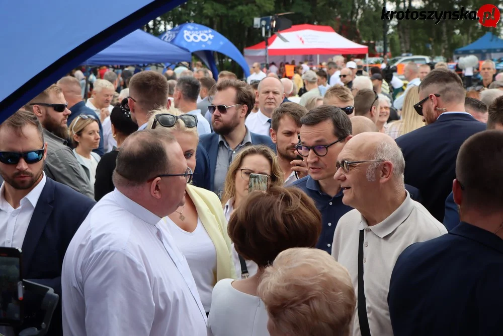 Mateusz Morawiecki w Krotoszynie. Piknik 800+