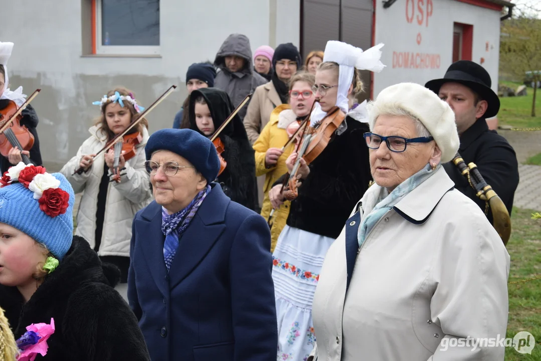 Obrzędy palenia i topienia "śmiercichy" oraz "nowego lotka" na Biskupiźnie