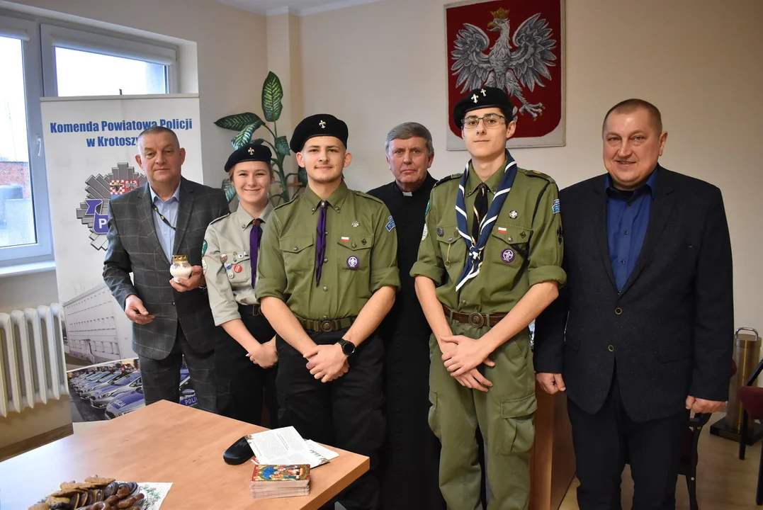 Świąteczne spotkanie policjantów