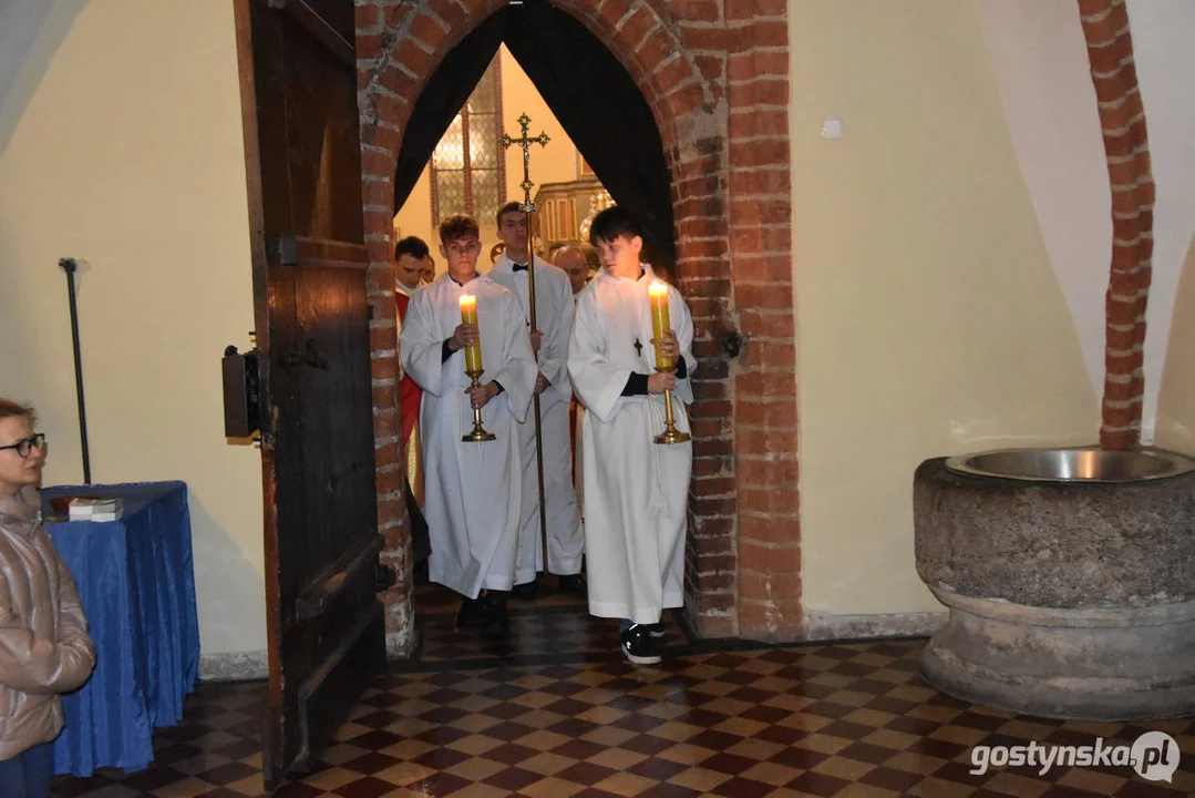 Otwarcie Kaplicy Wieczystej Adoracji we farze Gostyniu. Biskup Zdzisław Fortuniak w Gostyniu