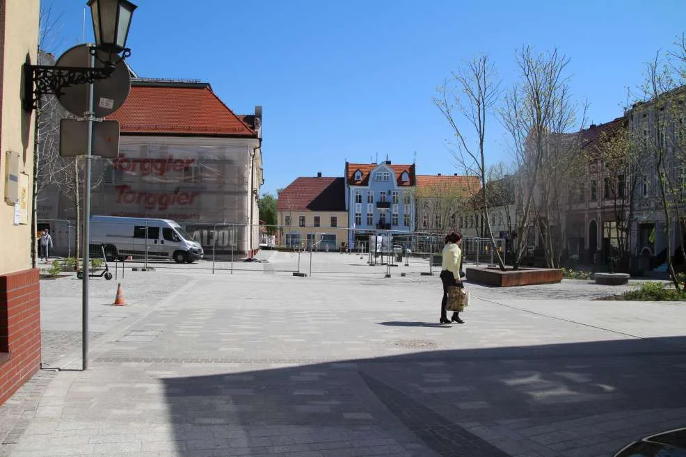 Zakończyły się prace budowlane przy rewitalizacji centrum Jarocina