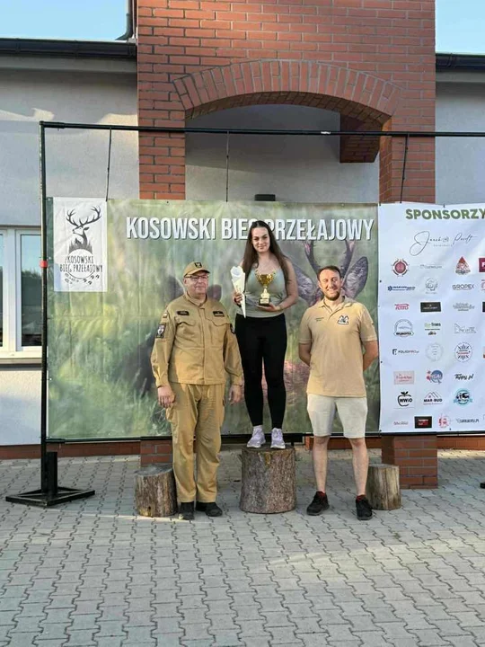 Reprezentantka powiatu jarocińskiego w Kosowskim Biegu Strażackim
