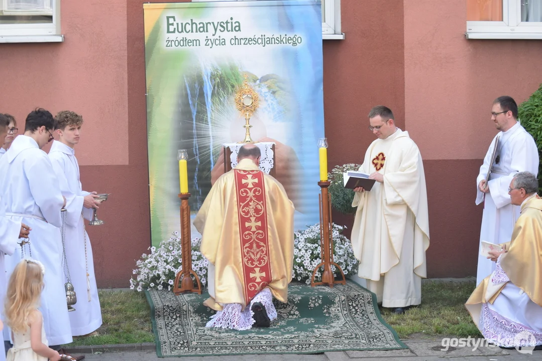 Procesja Bożego Ciała w Gostyniu 2024