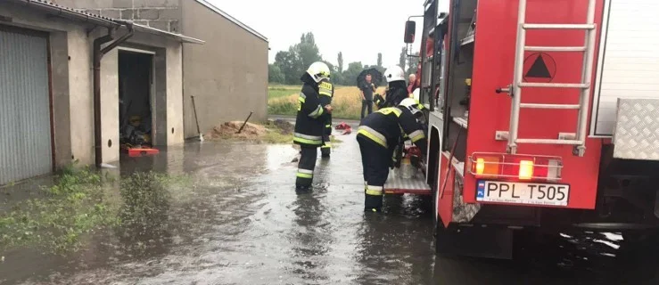 Nawałnice w Pleszewie i okolicy