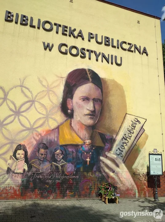 Mural w Gostyniu przy ul. Wrocławskiej