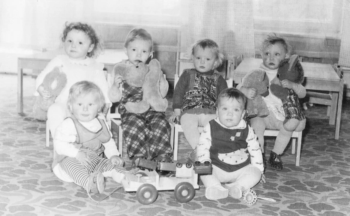 Pierwsze dzieci w żłobku. 1980 rok
