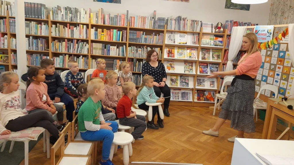 Tydzień Głośnego Czytania w bibliotece w Gostyniu