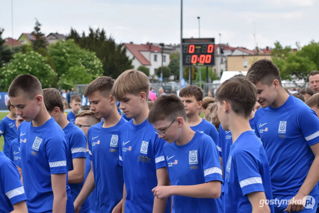 Mecz oldboyów Kani Gostyń i Lecha Poznań na 100-lecie Kani