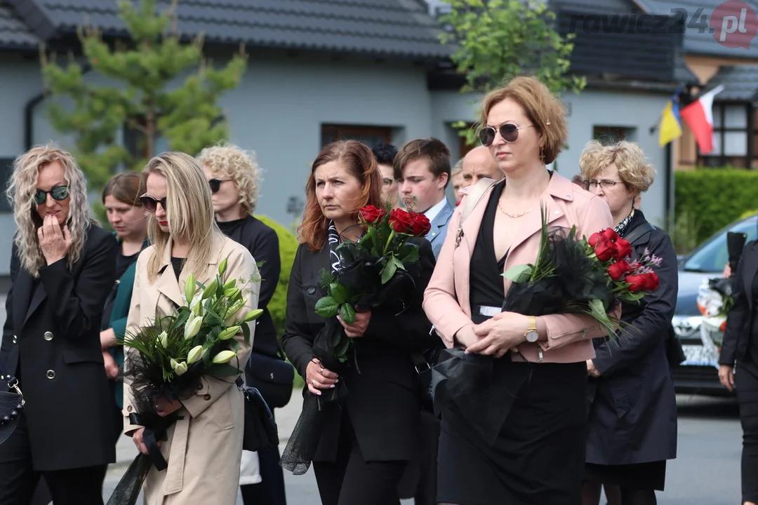 Delegacje na ceremonii pogrzebowej śp. Kazimierza Chudego