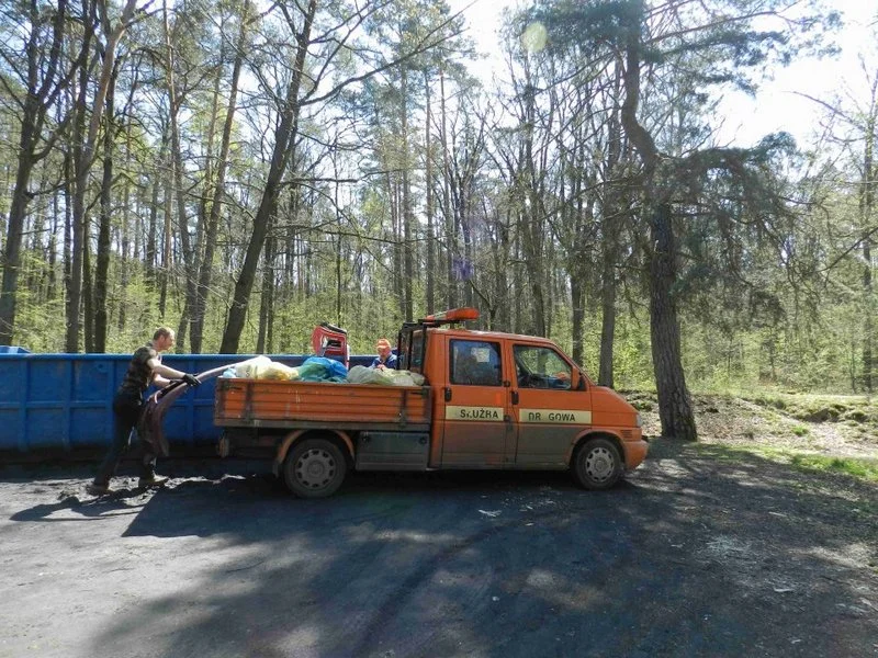 Akcja "Idziemy do lasu po śmieci" w Krotoszynie