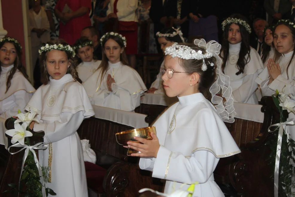 Pierwsza Komunia Święta w parafii św. Marcina w Jarocinie