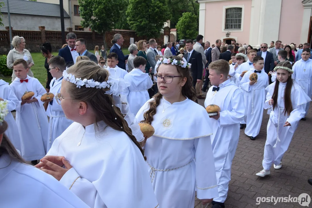 Pierwsza Komunia Św. w parafii św. Mikołaja w Krobi