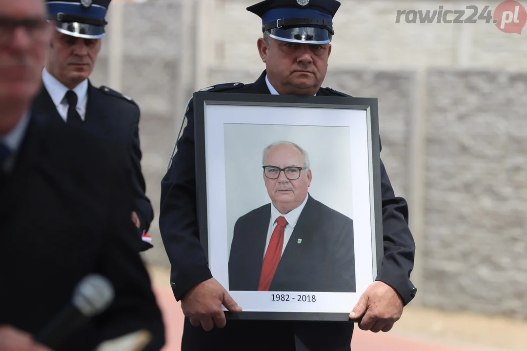 Delegacje na ceremonii pogrzebowej śp. Kazimierza Chudego