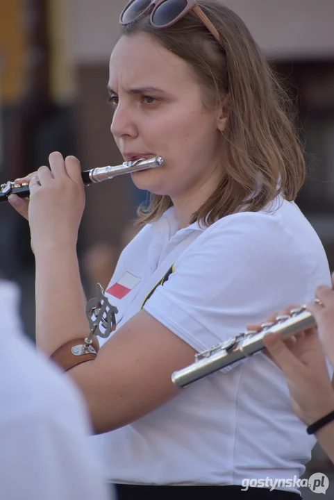 II Festiwal Orkiestr Dętych w Gostyniu - koncert na gostyńskim rynku