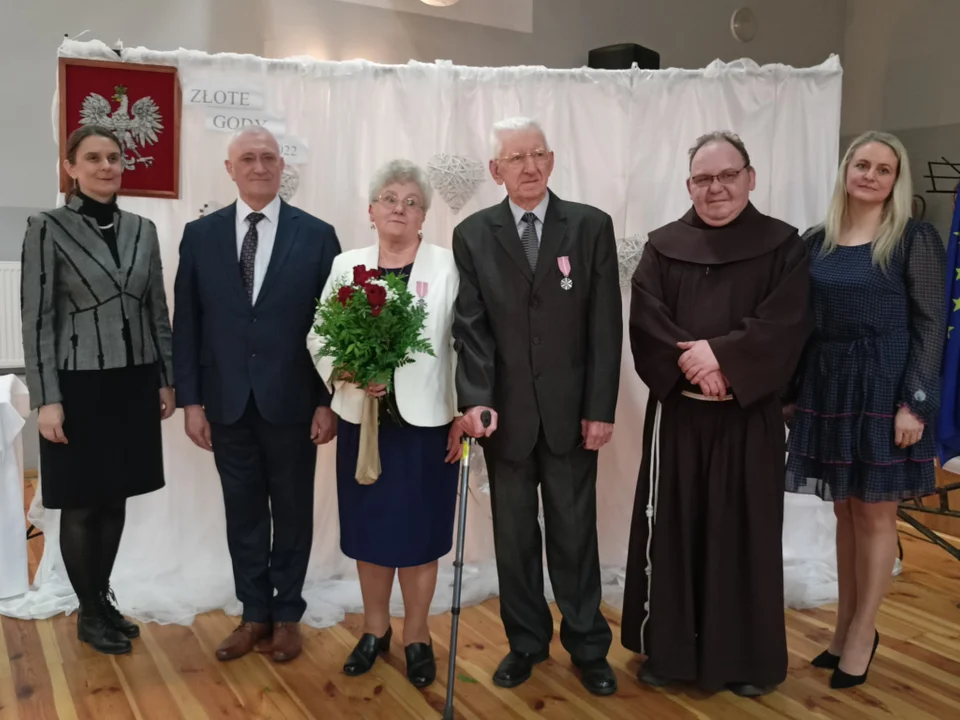 Jubileusz 50-lecia pożycia małżeńskiego w Choczu