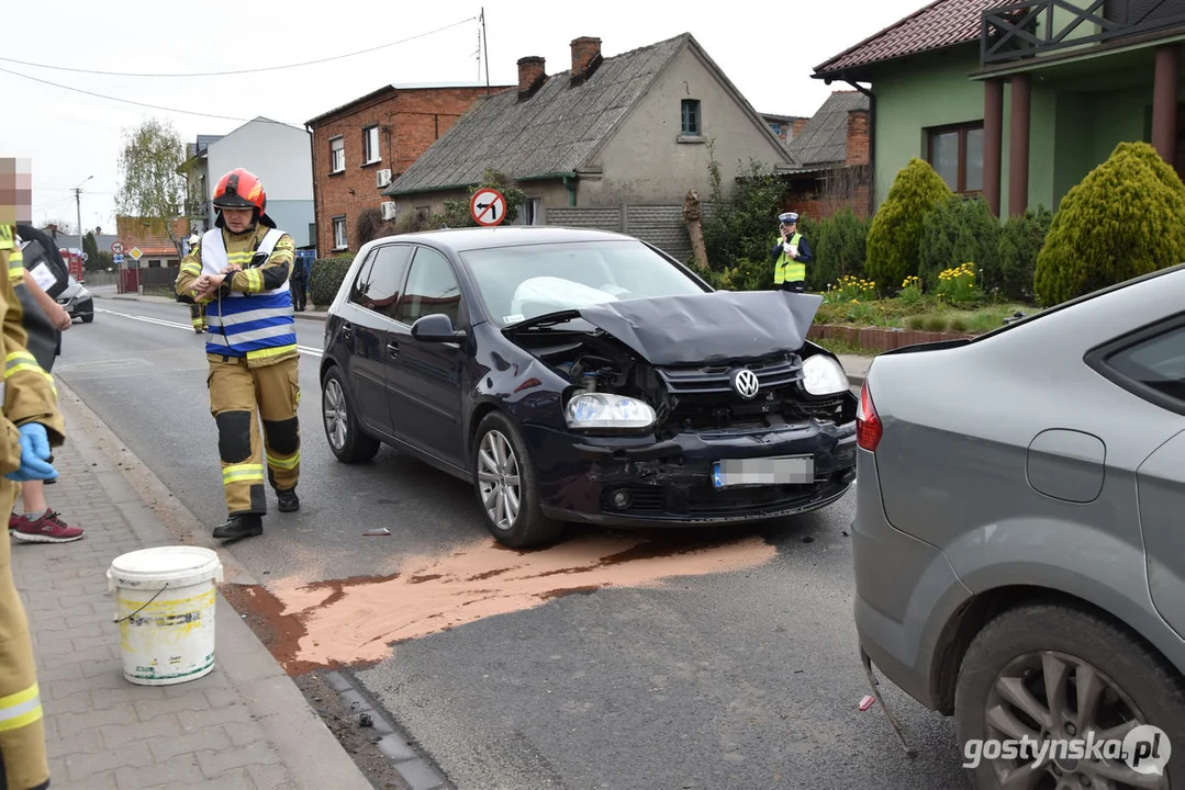 Zdarzenie drogowe w Kunowie