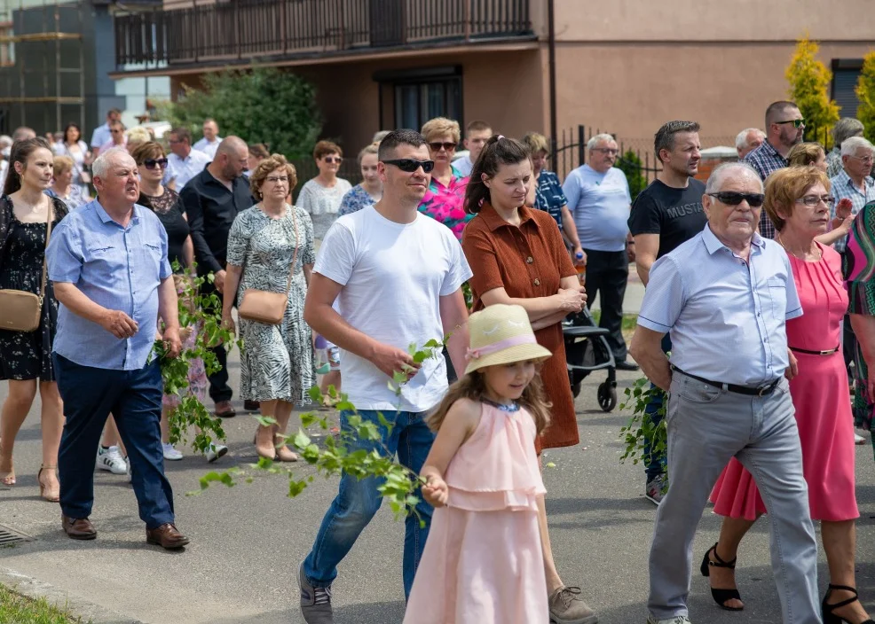 Procesja Bożego Ciała w Choczu