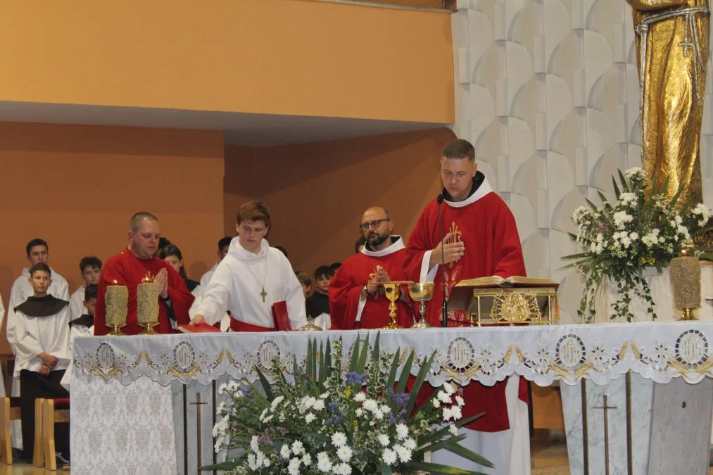 Jarocin. Imieniny i pożegnanie franciszkanina - ojca Bartłomieja Skibińskiego