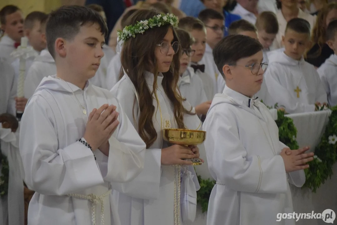 Pierwsza Komunia Św. w parafii św. Mikołaja w Krobi