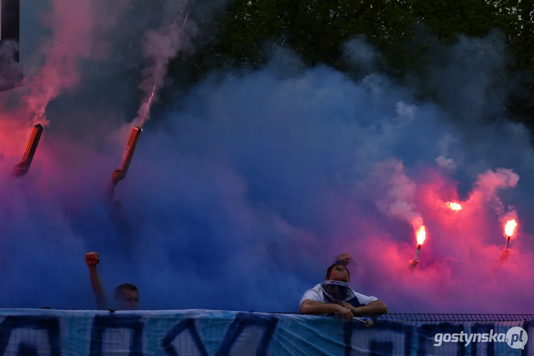 Mecz oldboyów Kani Gostyń i Lecha Poznań na 100-lecie Kani