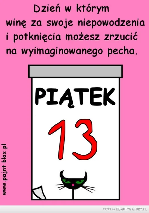 Piątek, trzynastego