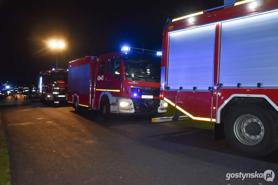 Wypadek śmiertelny na drodze Pogorzela - Gumienice