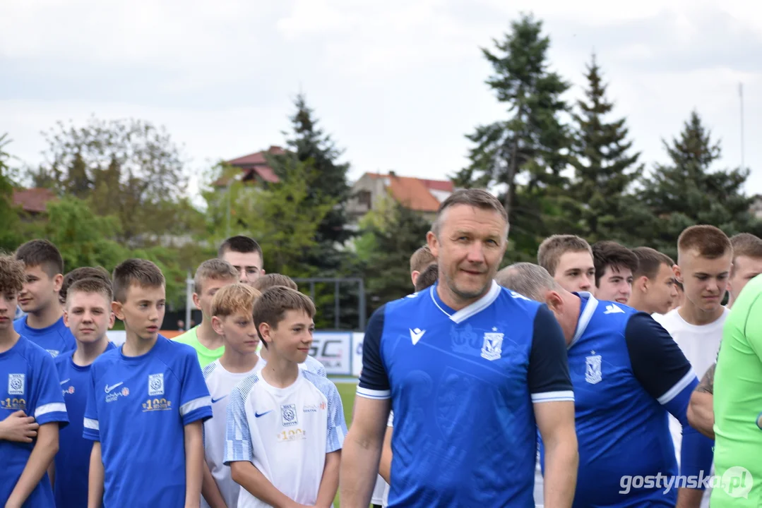 Mecz oldboyów Kani Gostyń i Lecha Poznań na 100-lecie Kani