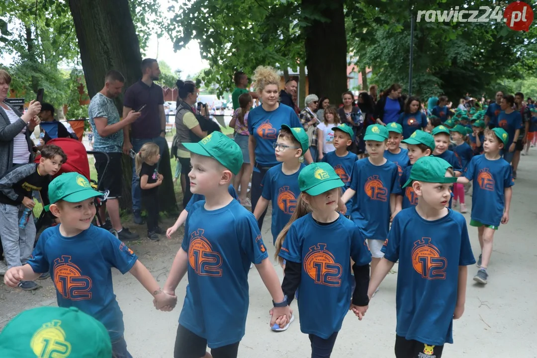 Rawicki Festiwal Sportu 2024. Nordic Walking i Bieg przedszkolaków