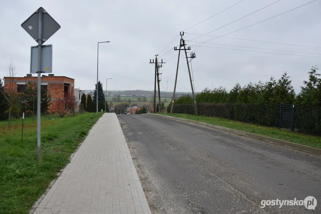 Budowa nowej drogi-łącznika, al. Niepodległości w Gostyniu