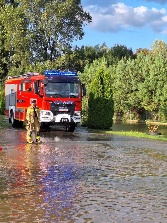 Kromolice pod wodą. Sztab Kryzysowy w Pogorzeli