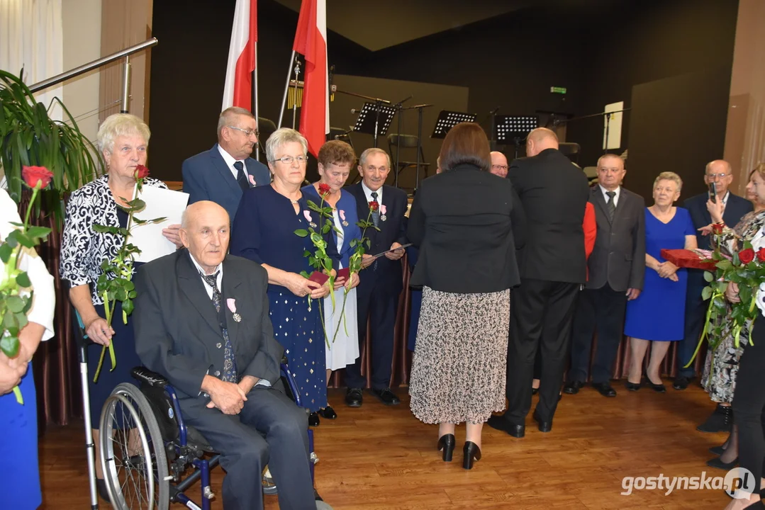 Uroczystości z okazji jubileuszu małżeństwa w Borku Wlkp.