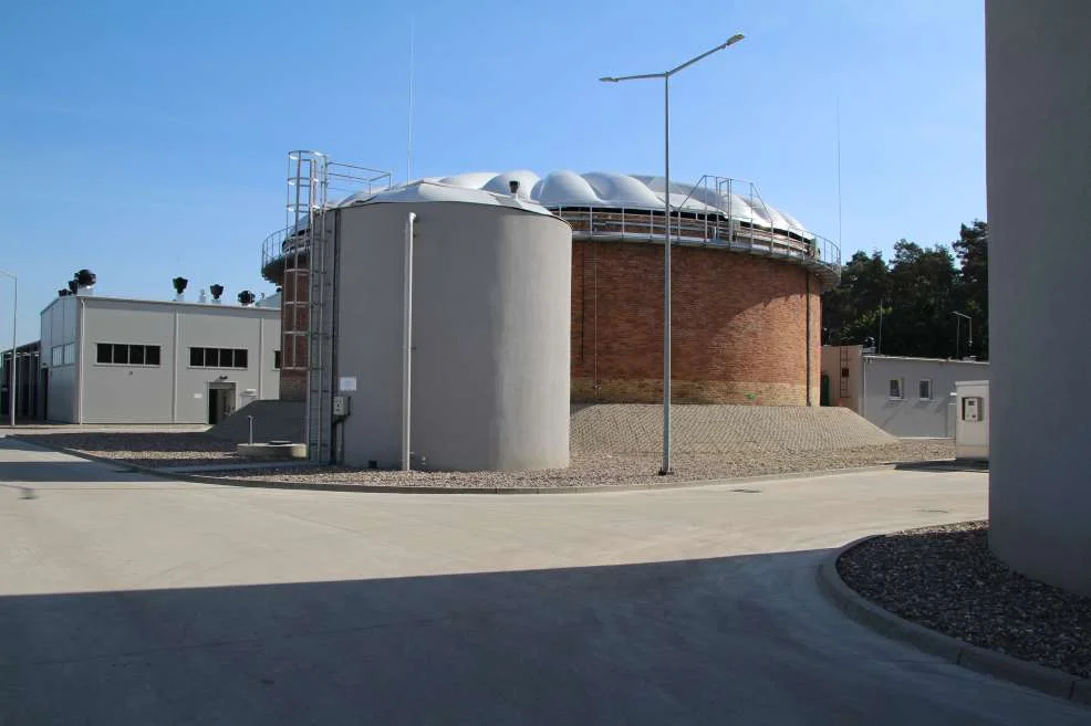 Oddanie do uzytku zmodernizowanej oczyszczalni ścieków w Cielczy