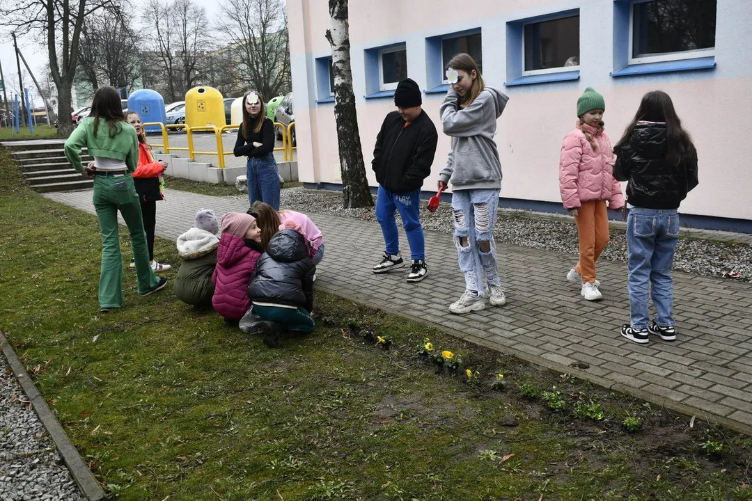 Dzień Wiosny w Szkole Podstawowej nr 3 w Gostyniu