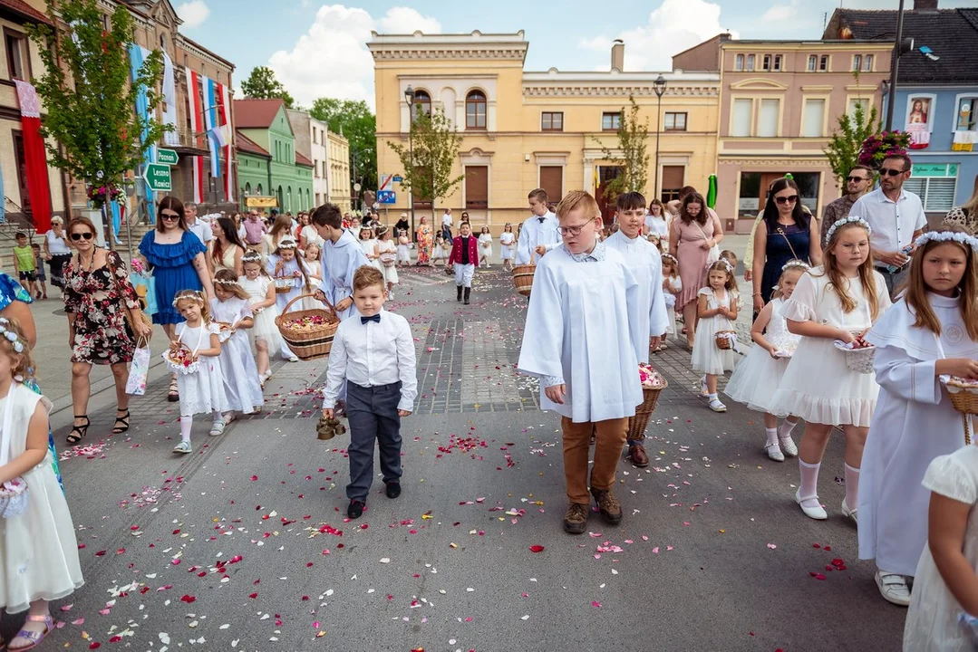 Procesja Bożego Ciała w Krobi 2024