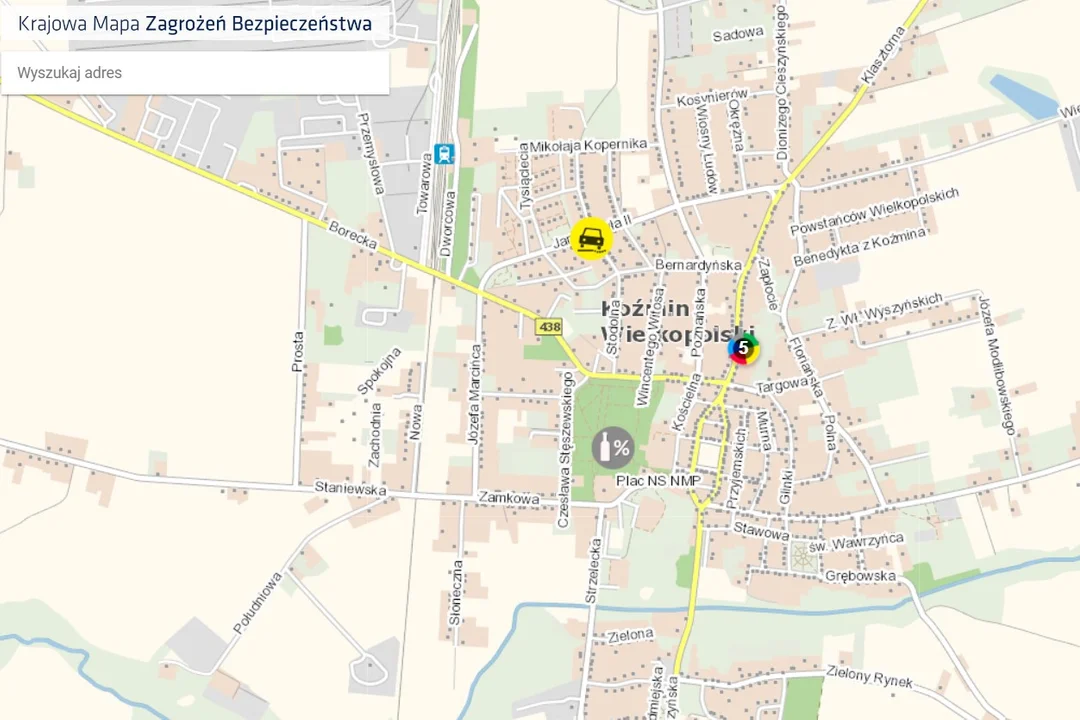 Krajowa Mapa Zagrożeń w powiecie krotoszyńskim