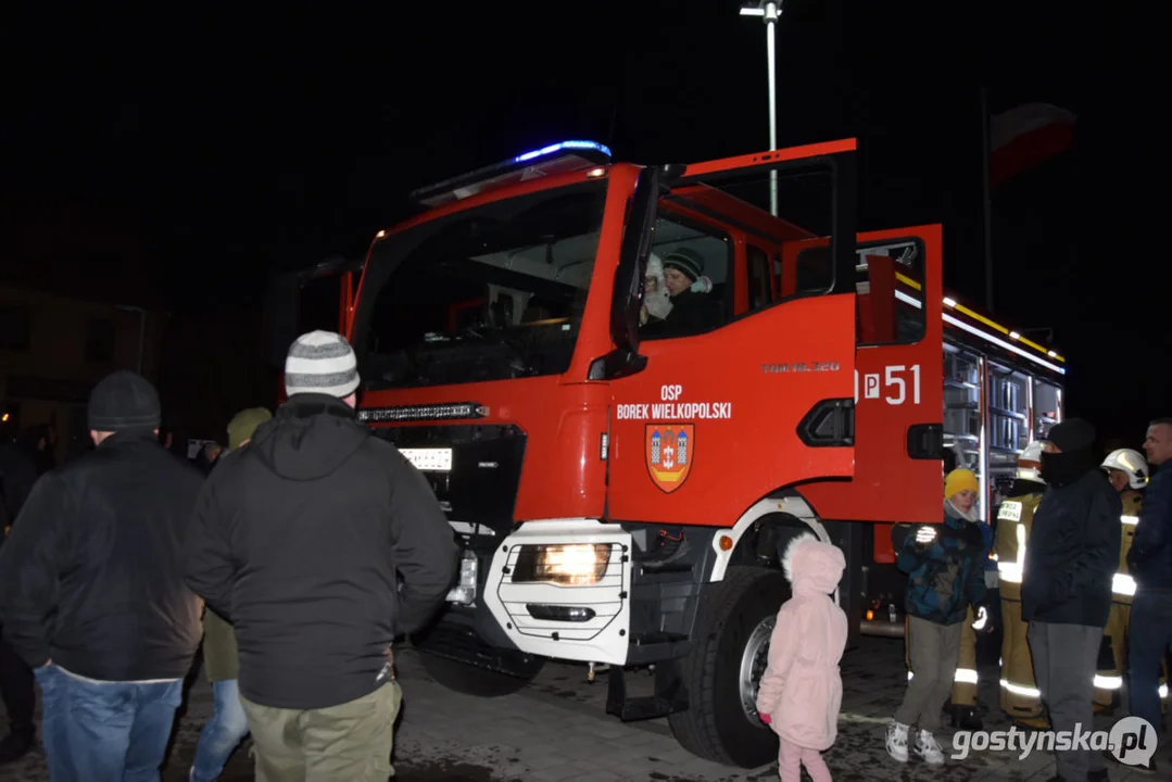 Nowy wóz strażacki MAN dla jednostki Ochotniczej Straży Pożarnej w Borku Wlkp.