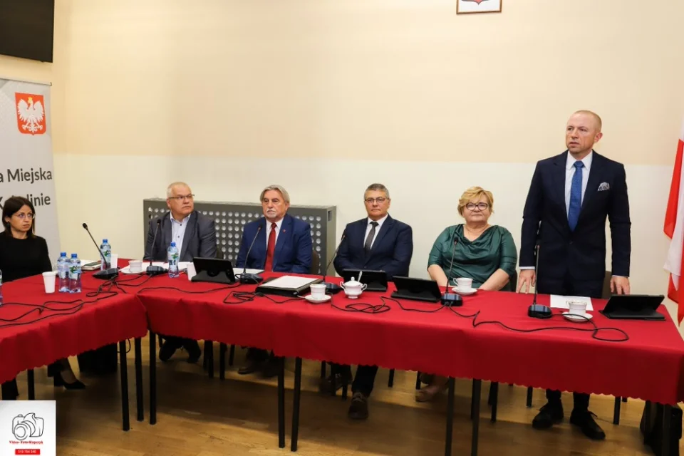 Pierwsza sesja rady miejskiej w Kobylinie