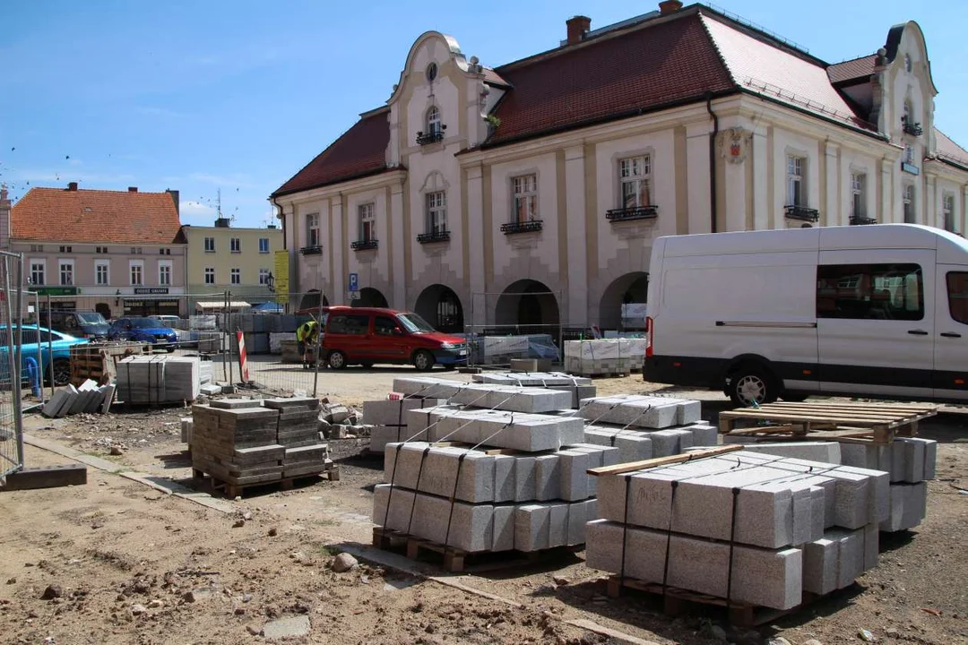 Przebudowa rynku w Jarocinie