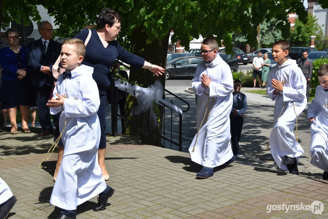 I Komunia Święta w parafii Narodzenia Najświętszej Maryi Panny w Poniecu