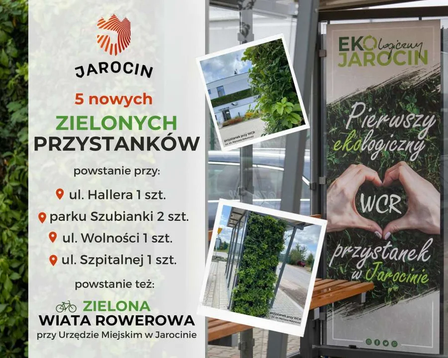 Zielone przystanki w Jarocinie