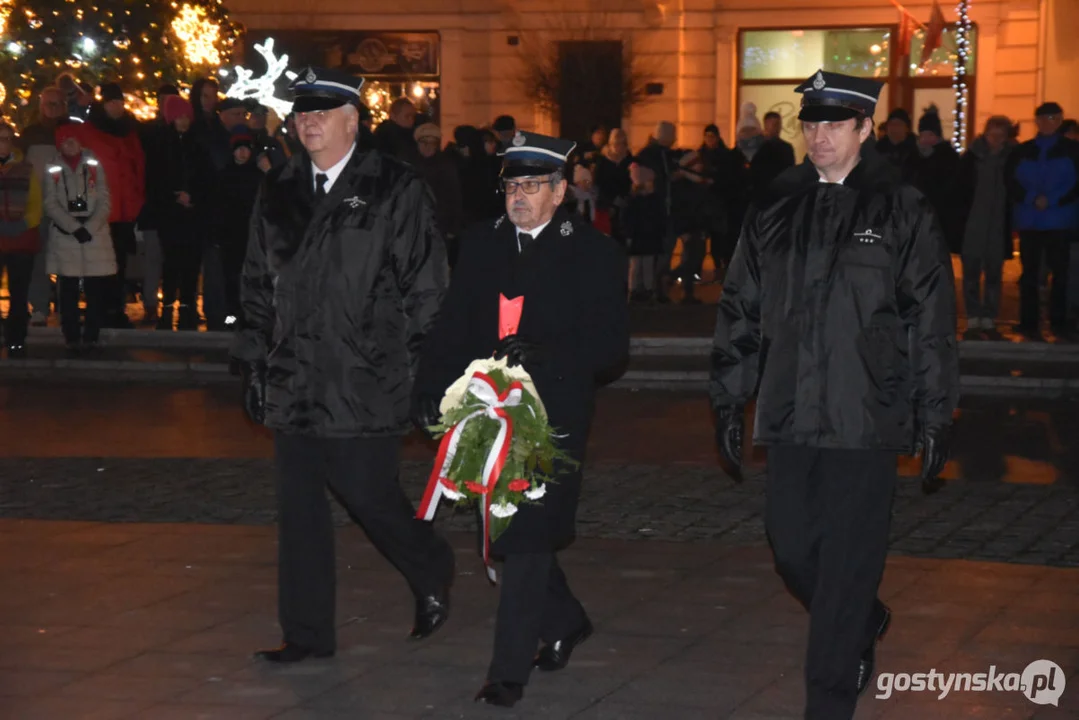 Obchody 105. rocznicy wybuchu Powstania Wielkopolskiego w Gostyniu