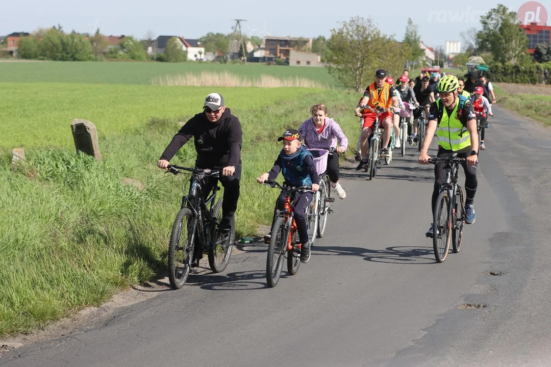 Rowerowy rajd po powiecie rawickim