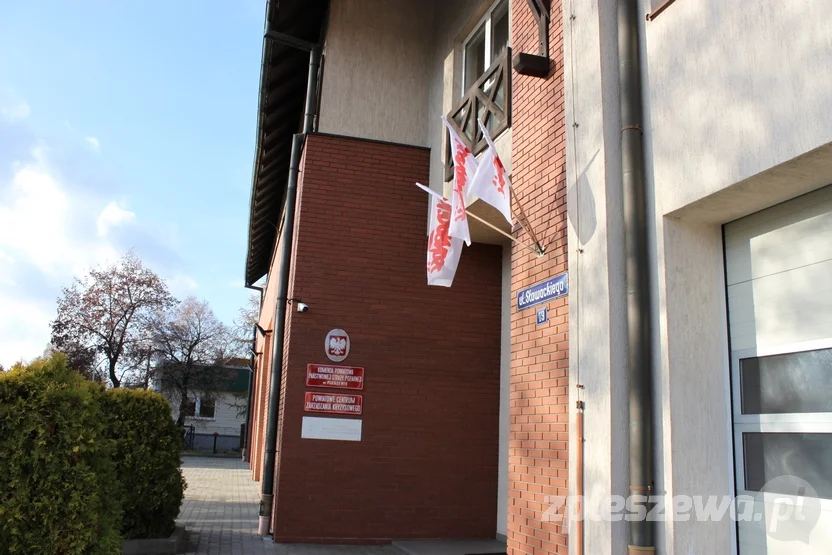 Protest służb mundurowych z Pleszewa