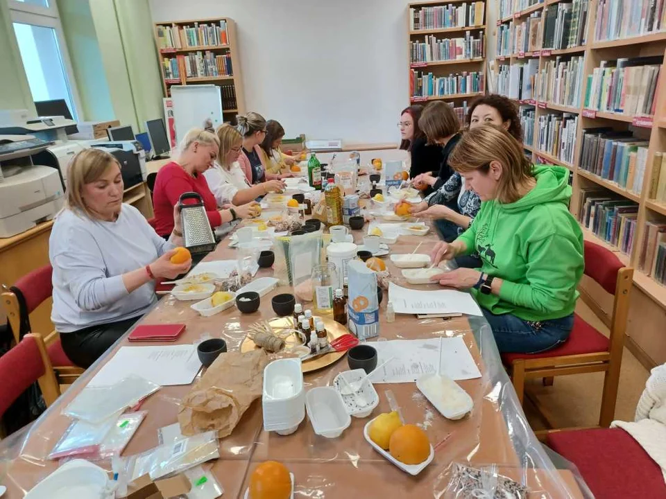 Warsztaty w bibliotece w Nowym Mieście