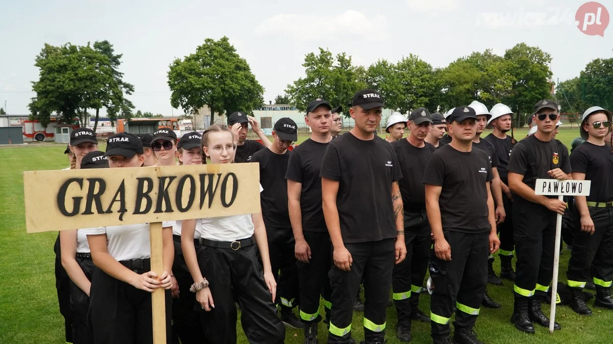 Gminne Zawody Sportowo-Pożarnicze w Jutrosinie