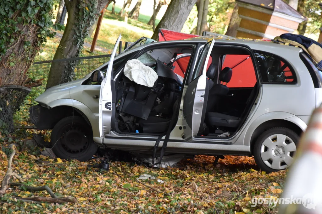 Tragiczny wypadek w Gębicach  w gm. Pępowo - 11.10.2022