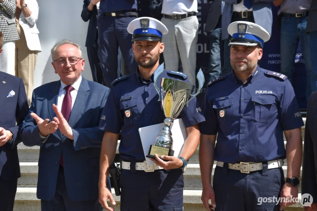 Podsumowanie 34. Konkursu "Policjant Ruchu Drogowego 2024" - finał  wojewódzki w Gostyniu